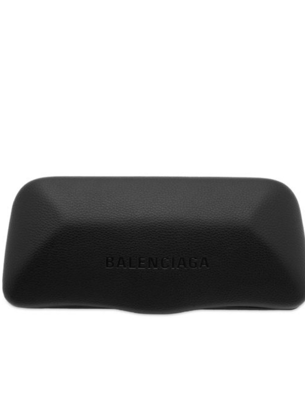 Balenciaga Black Embossed Sunglasses Case - Picture 2 of 10